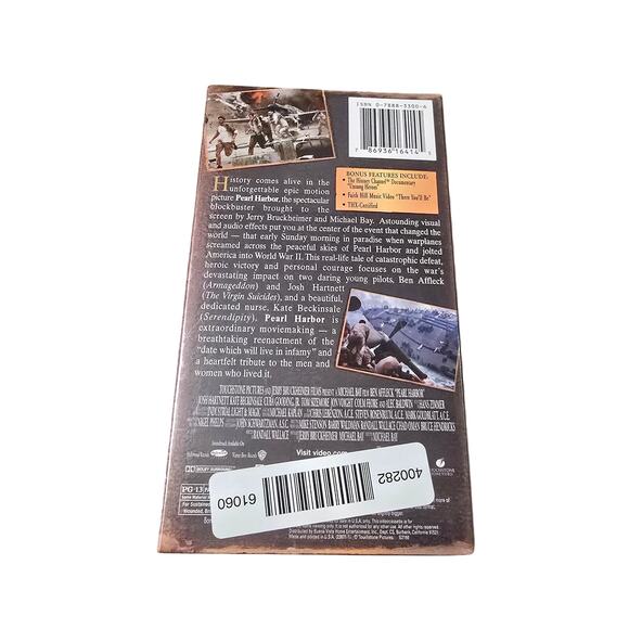 Pearl Harbor 60th Anniversary Commemorative edition VHS sealed - Picture 3 of 3